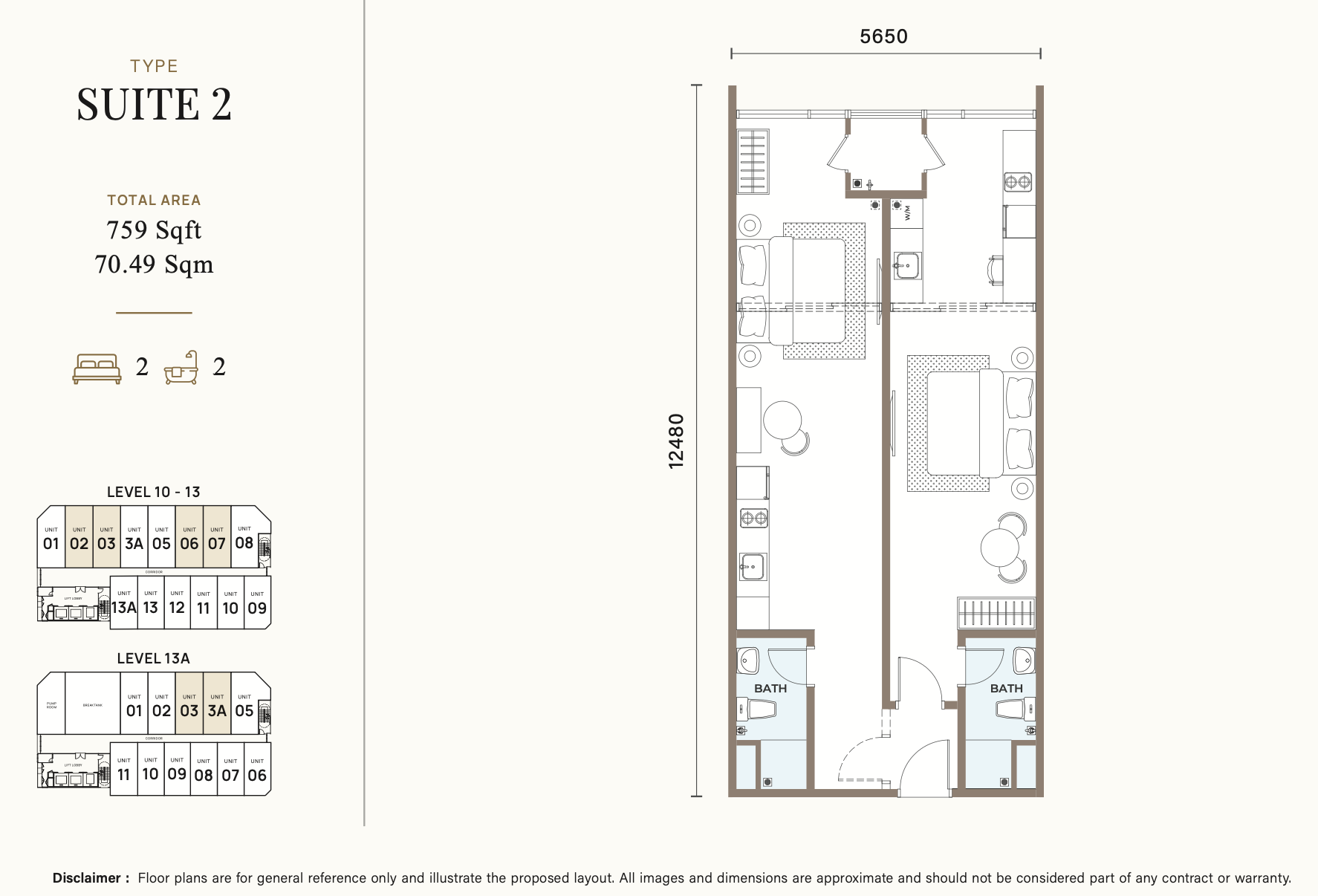 Alderwood Residence Suites 2 floor plan