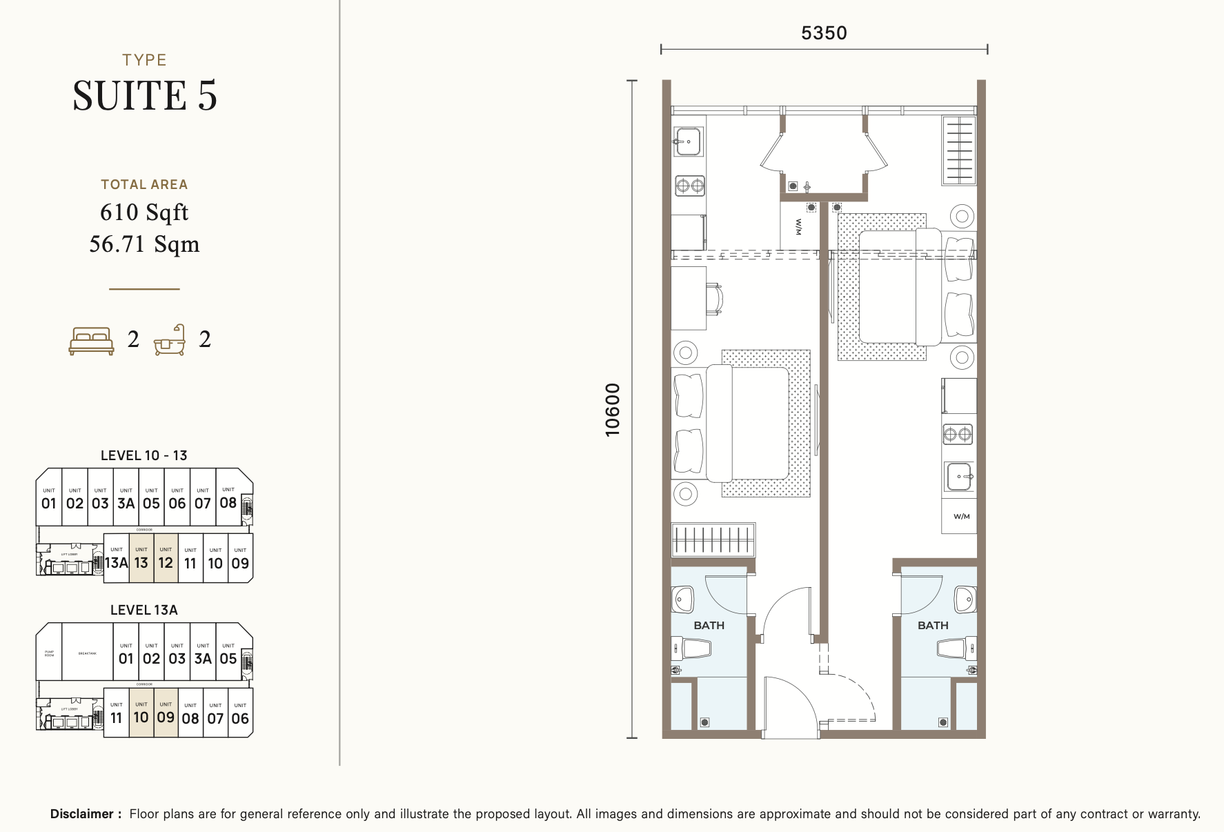Alderwood Residence Suites 5 floor plan