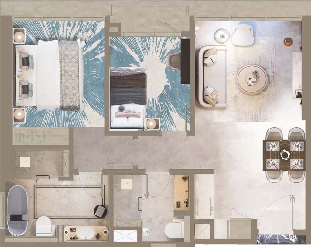 CORE Residence @ TRX CORE Suites · Type B5 floor plan