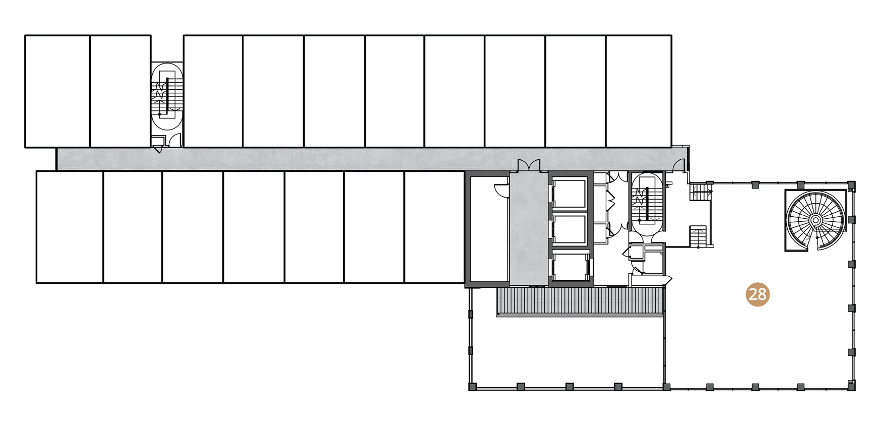 Sutera Suites Facilities · Level 43 Sky Entertainment Hub floor plan